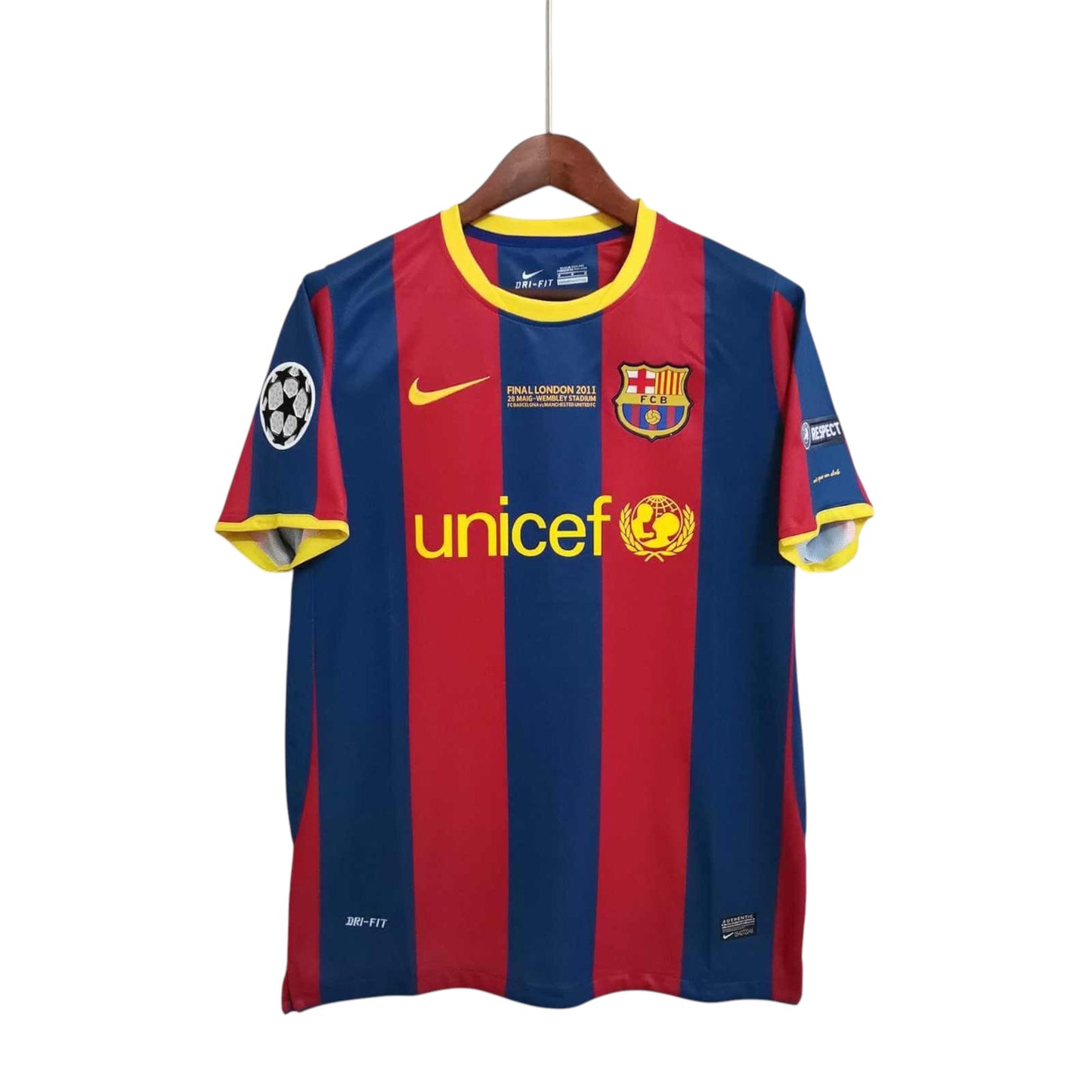 Barcelona 2010/11 - Champions League Final Kit